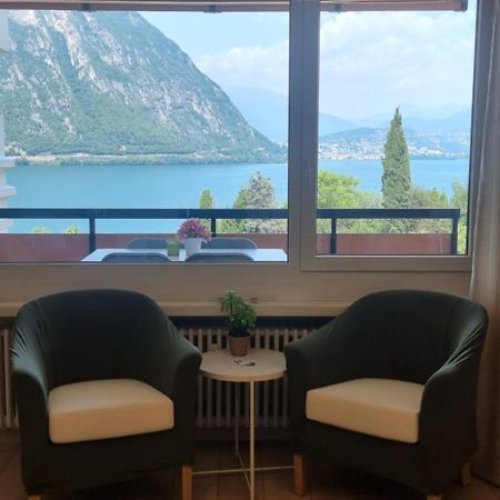 Bianca Apartment Bissone Kültér fotó