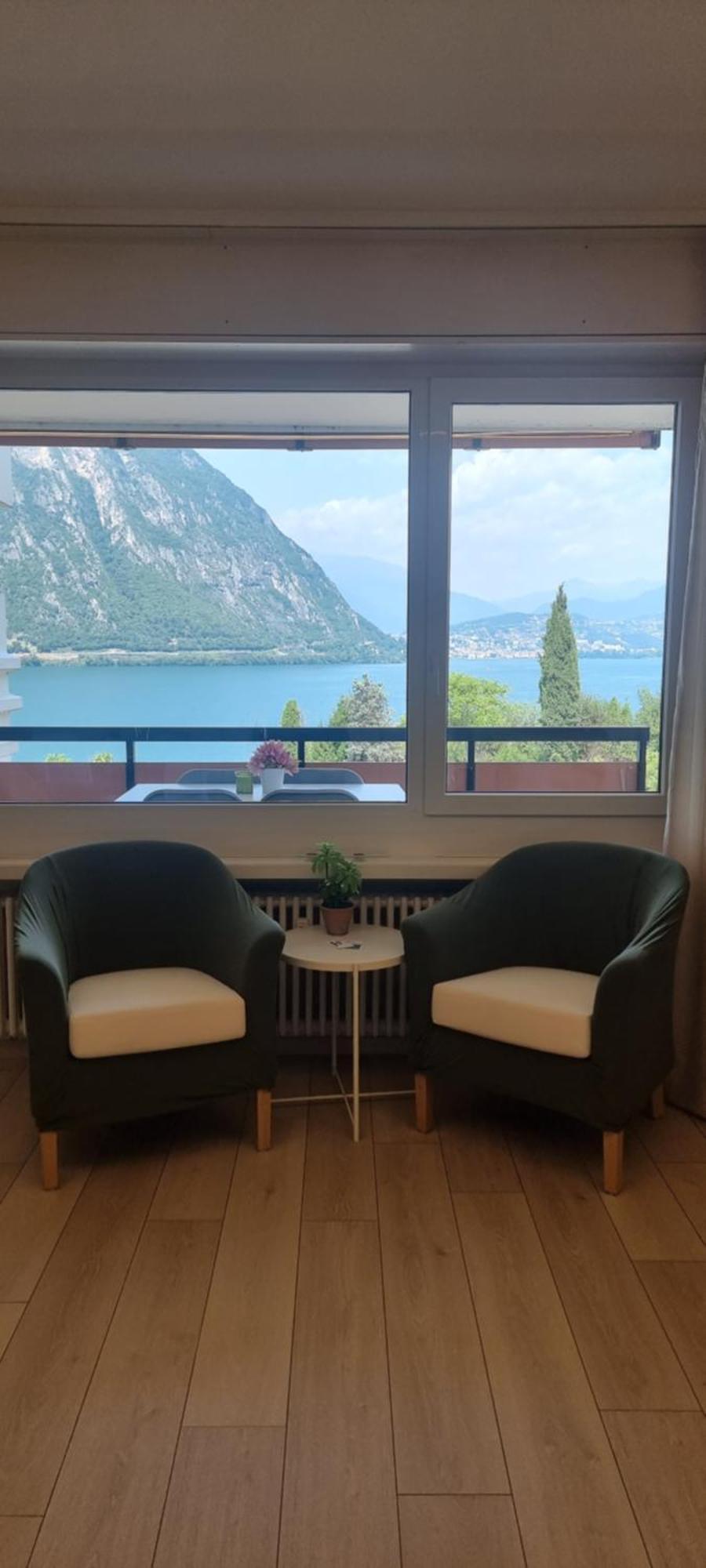 Bianca Apartment Bissone Kültér fotó