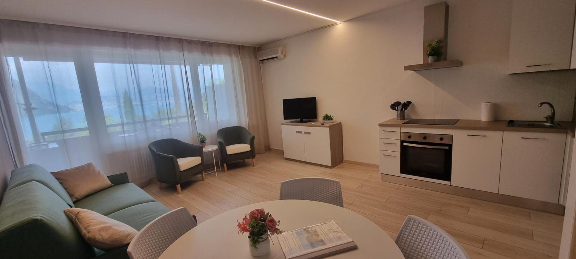 Bianca Apartment Bissone Kültér fotó